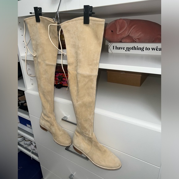 Stuart Weitzman Lowland over the knew boots 4M - Picture 10 of 14